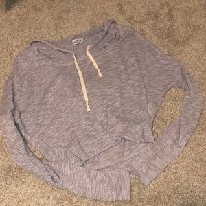 Hollister crop hoodie